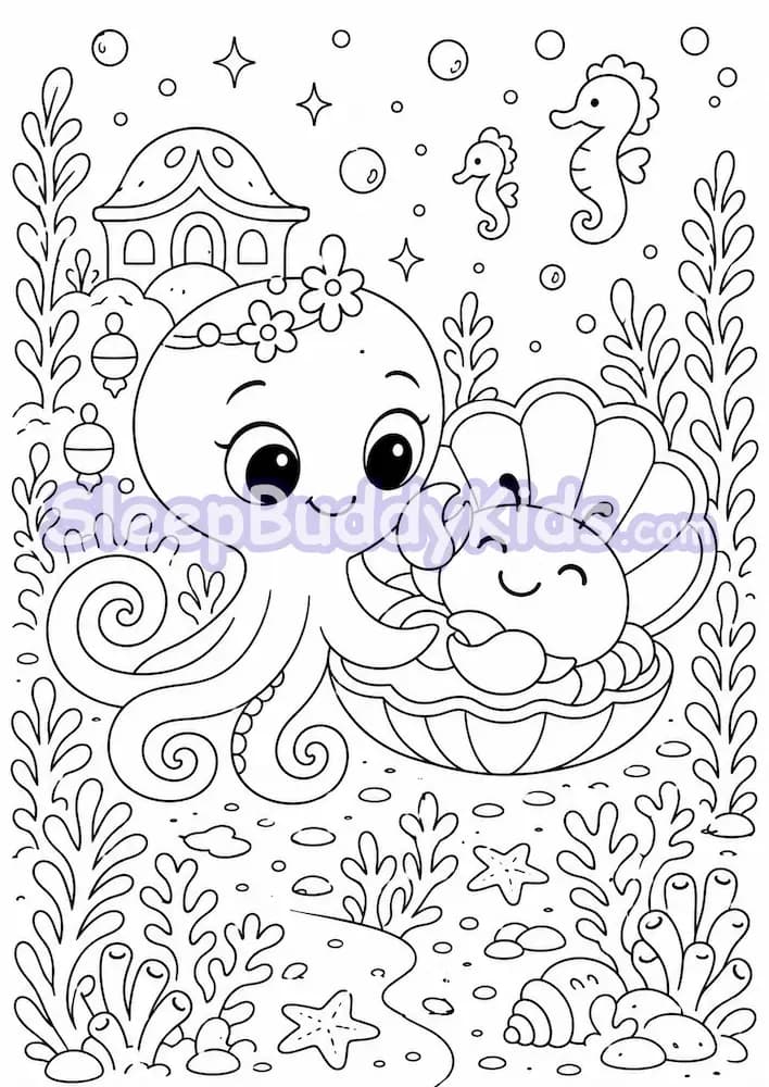 Malea Coloring Page