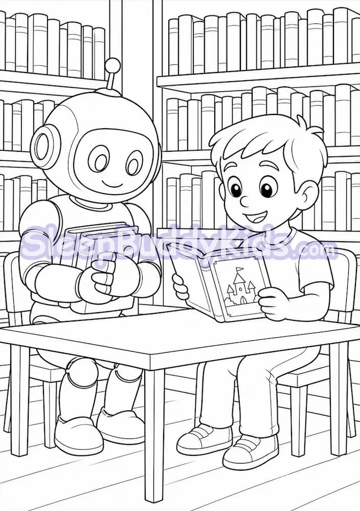 T.I.M. Coloring Page